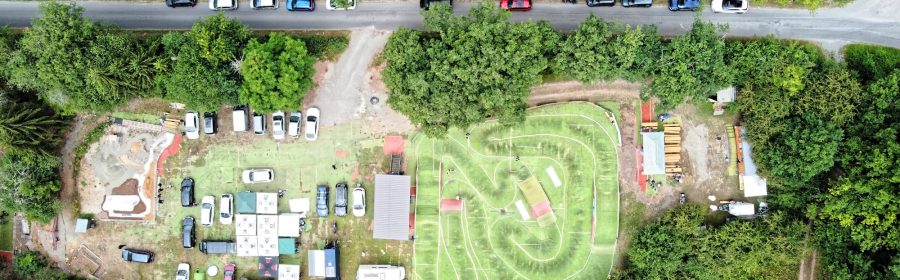 MSC Gemünden - Outdoor RC Strecke Luftaufnahme